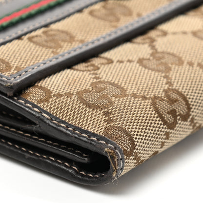 Gucci Monogram Princy Continental Wallet Brown 11 of 12
