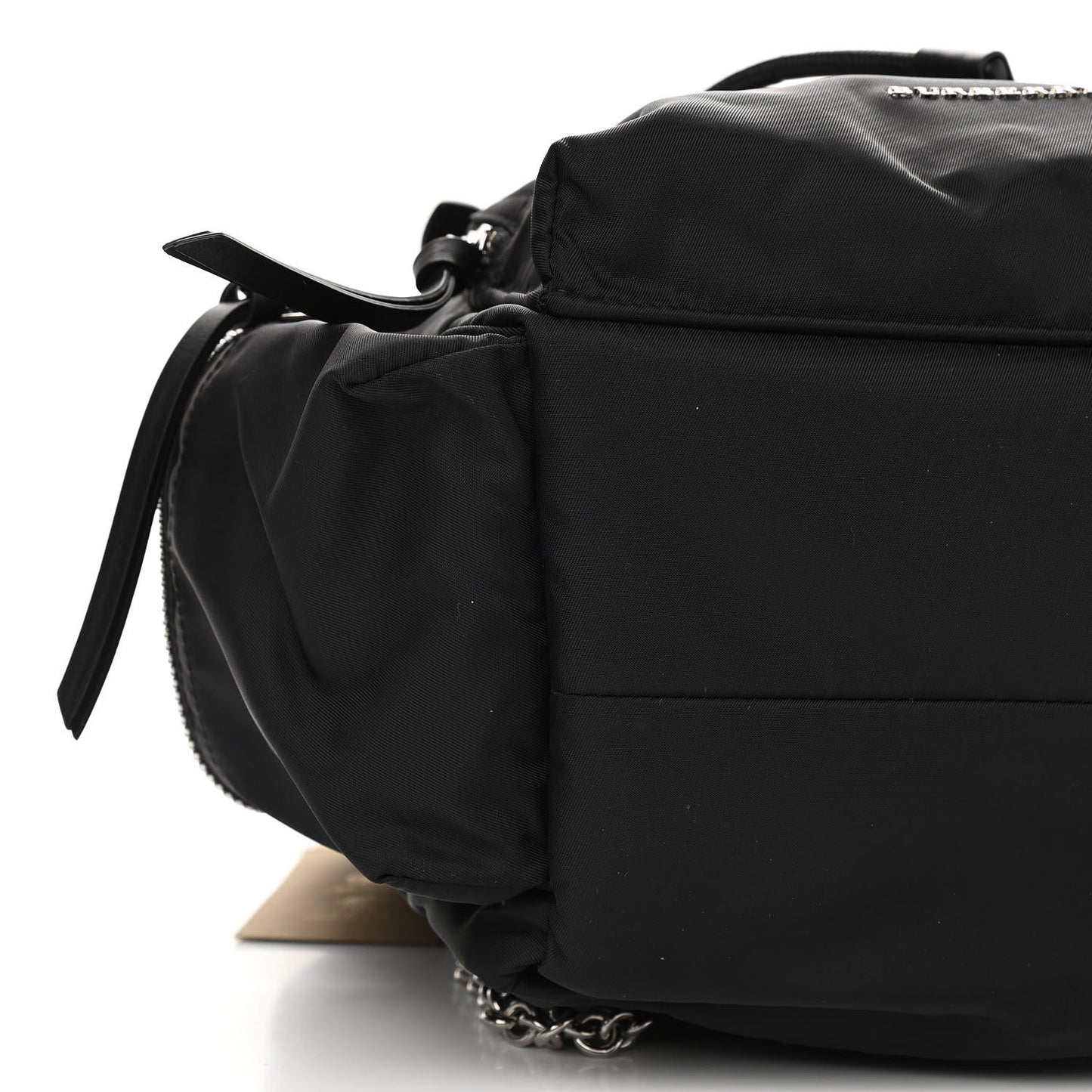 Nylon Medium Rucksack Backpack Black