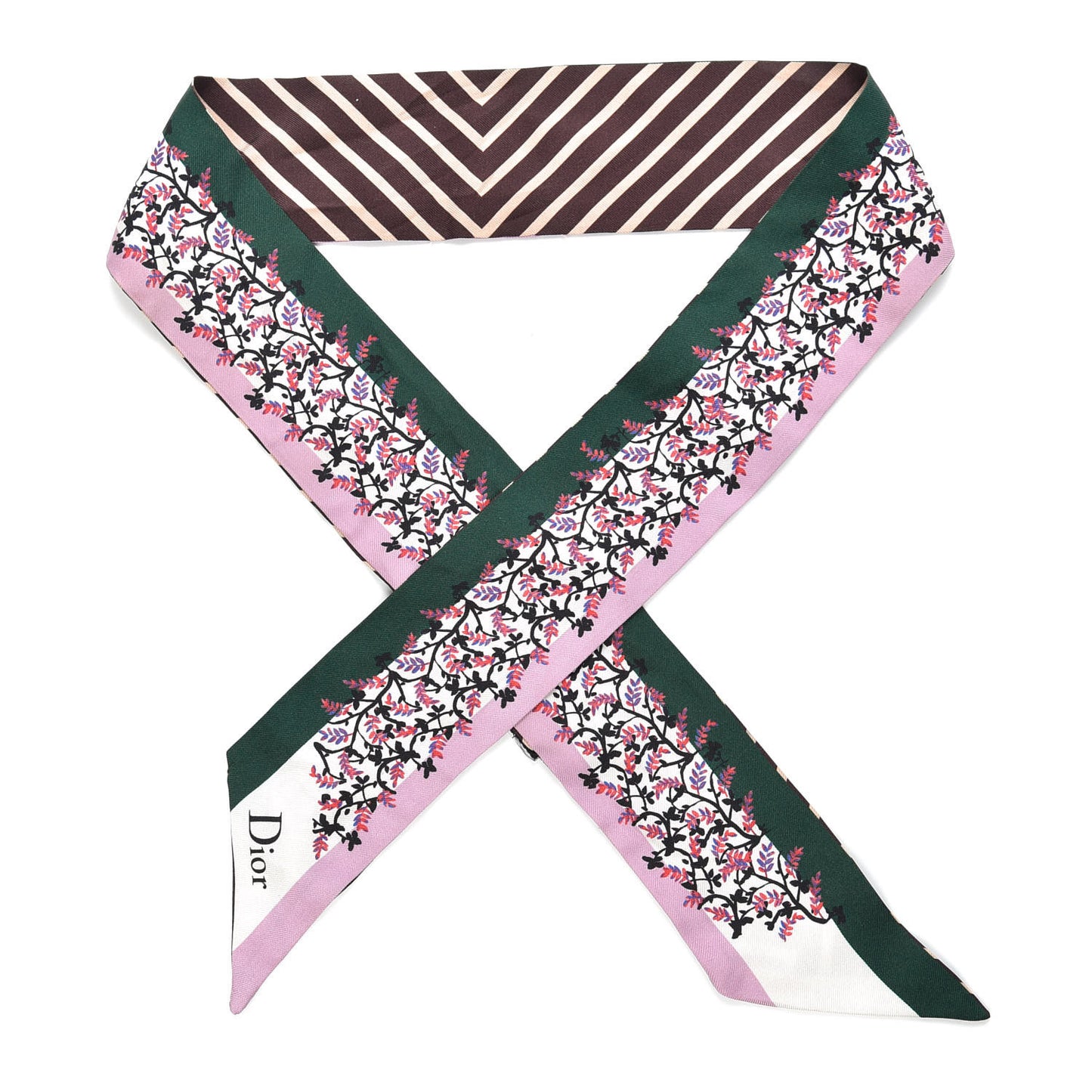 Silk Floral Mitzah Scarf Multicolor