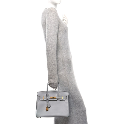 Hermes Epsom BIRKIN 30 Gris Mouette 2 of 13