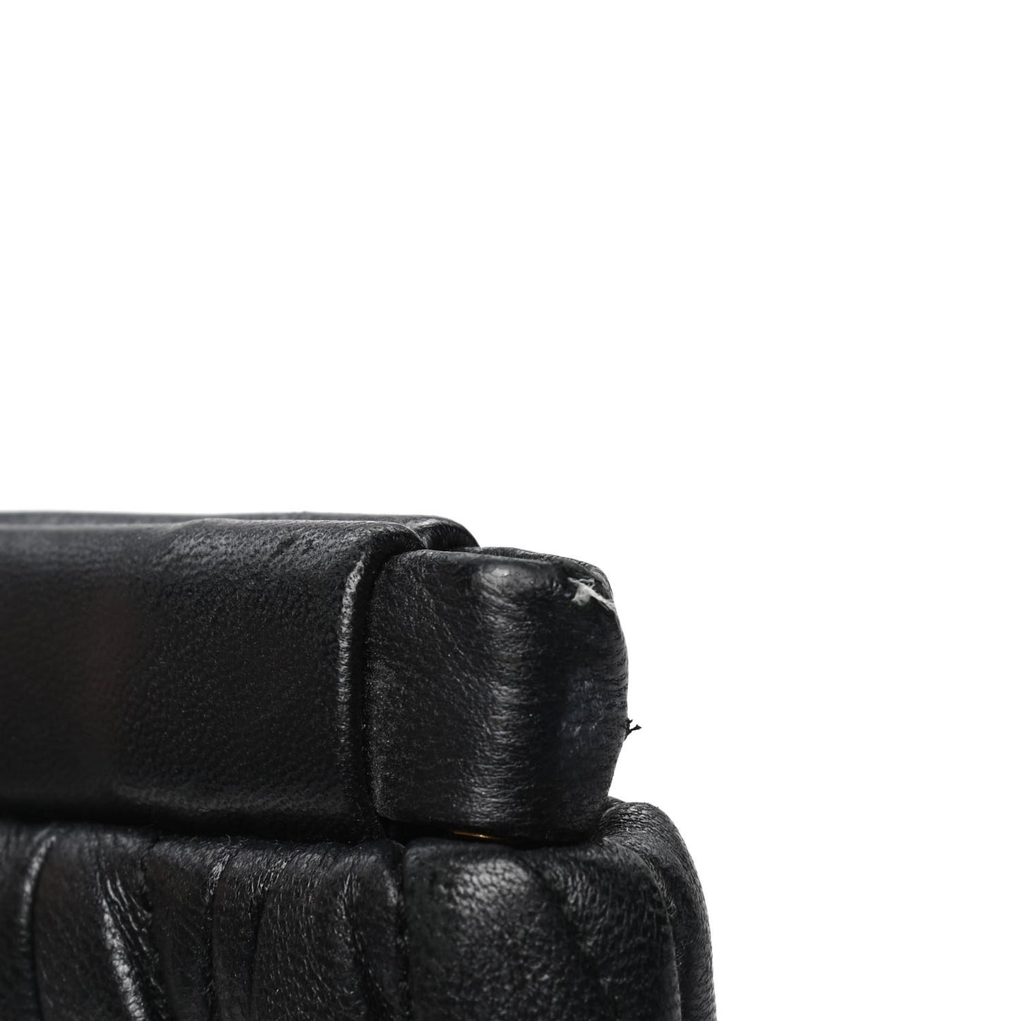 Nappa Matelasse Clutch Black