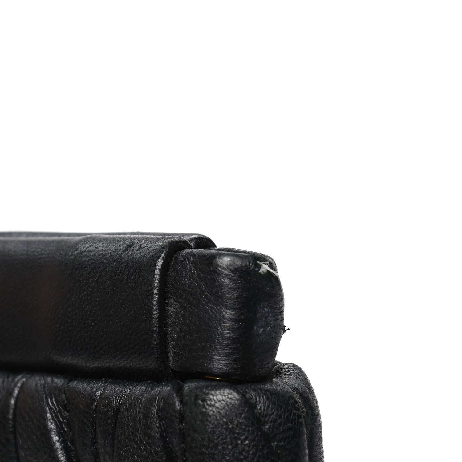 Miu Miu Nappa Matelasse Clutch Black 5 of 5