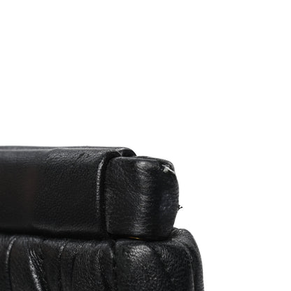 Miu Miu Nappa Matelasse Clutch Black 5 of 5
