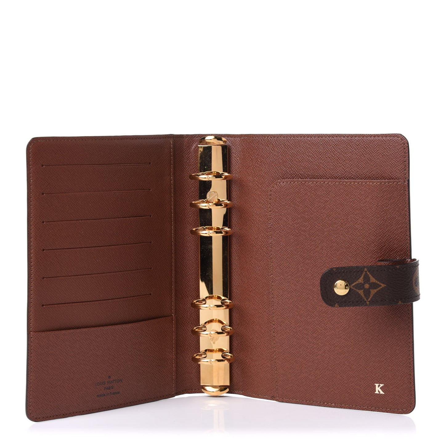 Monogram Medium Ring Agenda Cover