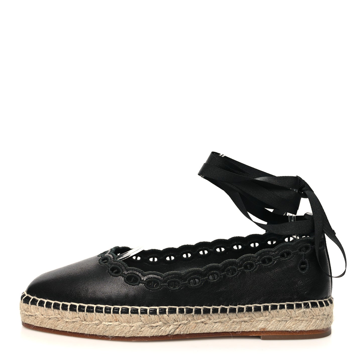 Nappa Womens Guapa Espadrilles 36 Black