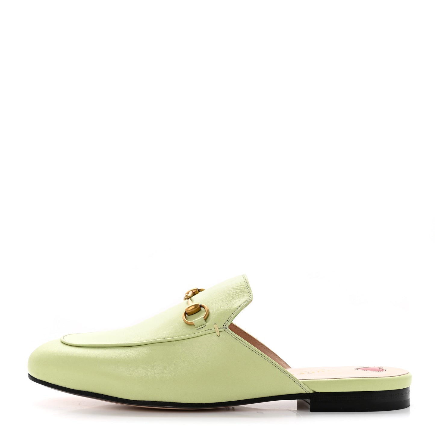 Malaga Kid Womens Princetown Slippers 40 Pistachio Green