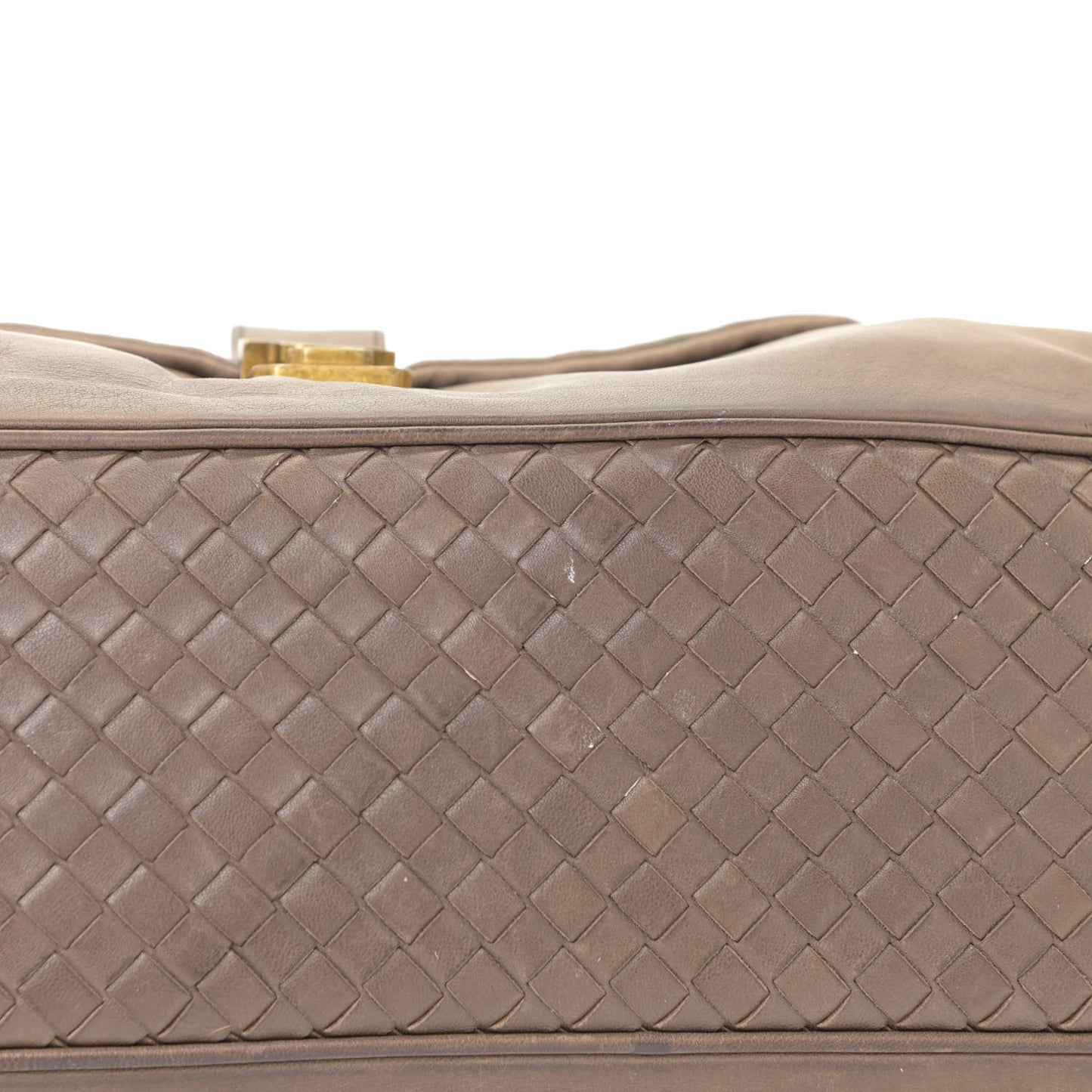 Nappa Intrecciato Napoli Shoulder Bag Pepe