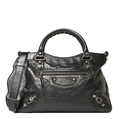 Balenciaga Agneau Giant 12 Rose Gold Hardware Town Black 1 of 9