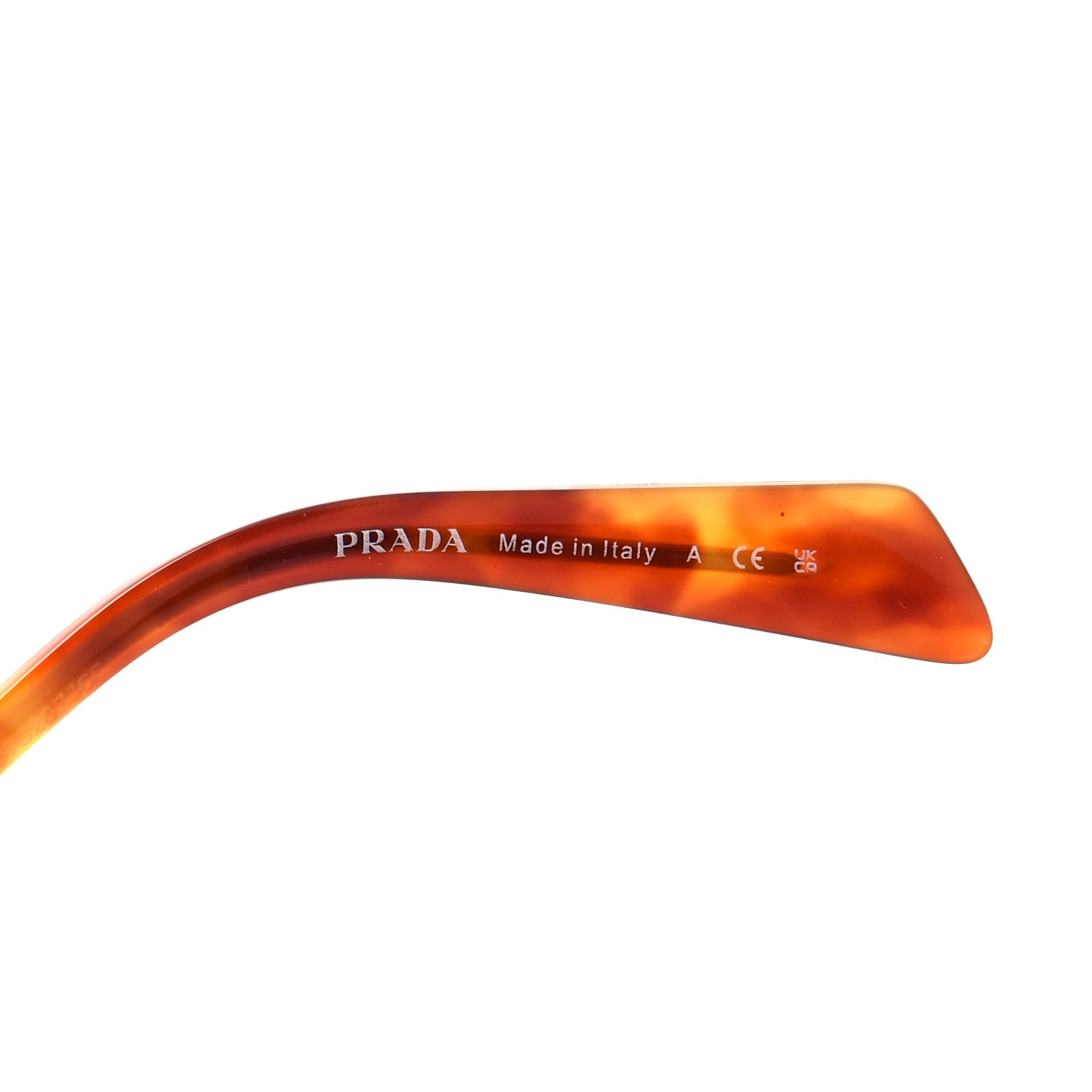 Prada Aviator Sunglasses SPR 73Z Gold Tortoise 5 of 7