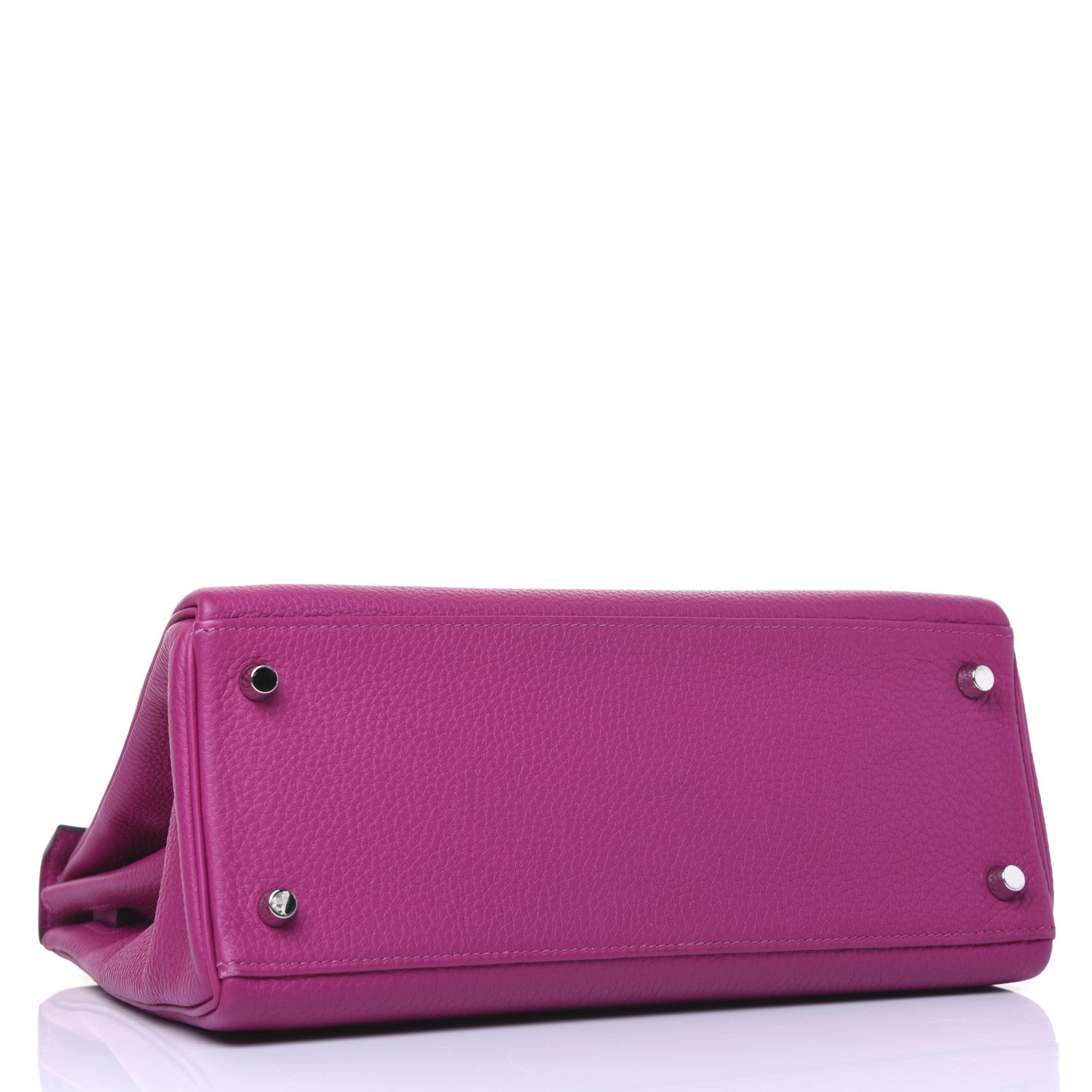 Hermes Togo Kelly Retourne 28 Rose Pourpre 5 of 42