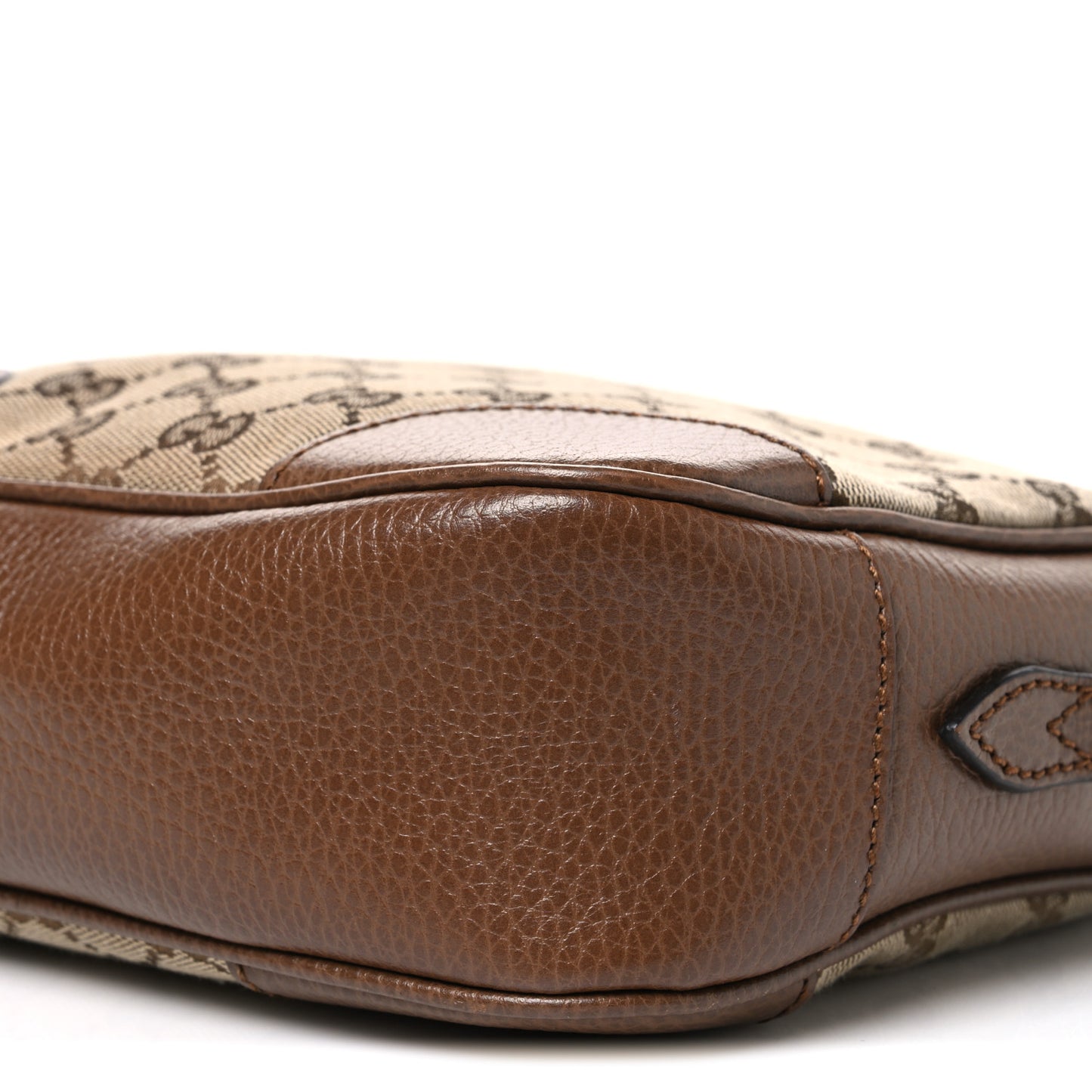 Monogram Mini Bree Messenger Bag Beige Tabacco