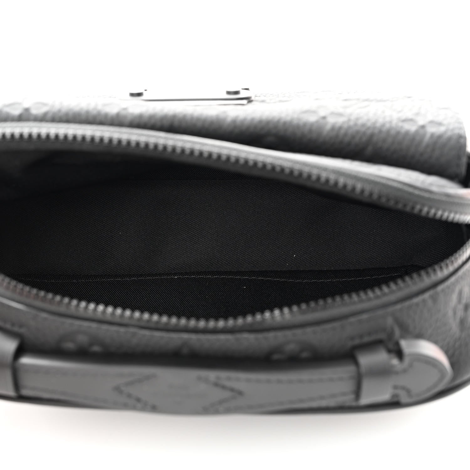 Louis Vuitton Taurillon Monogram S Lock Messenger Black 5 of 10