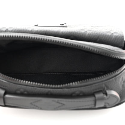 Louis Vuitton Taurillon Monogram S Lock Messenger Black 5 of 10