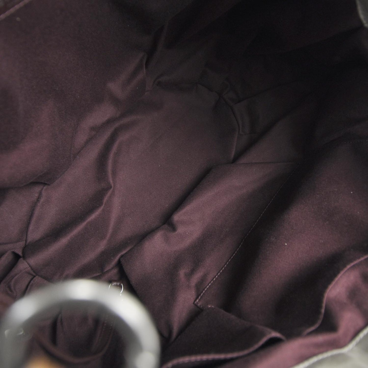 Leather Large In The Mix Tote Gray