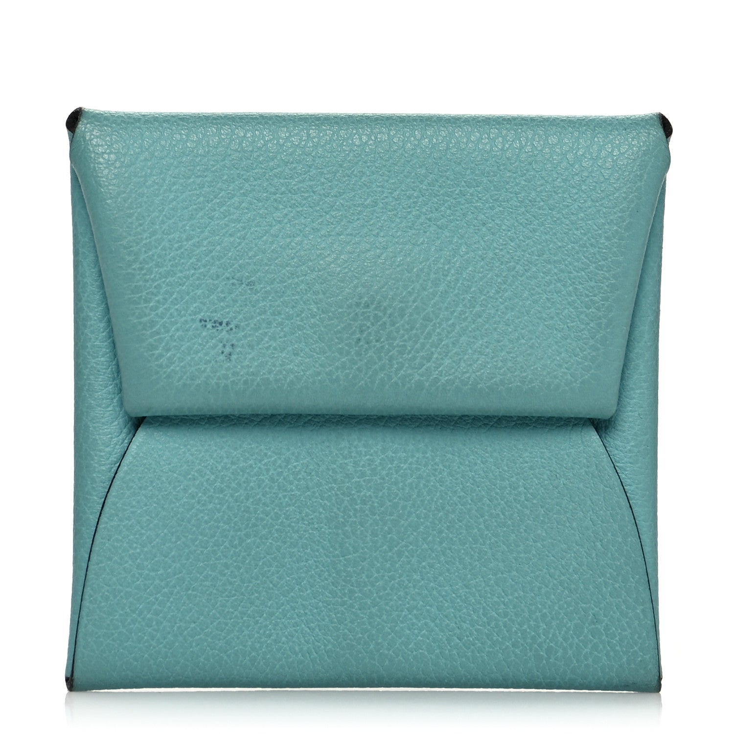 Hermes Evercolor Bastia Verso Coin Purse Bleu Atoll Vert Anglais 1 of 9