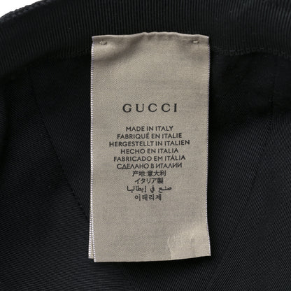 Gucci Monogram Web Baseball Hat M Black 8 of 8