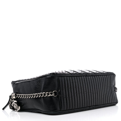Chanel Glazed Calfskin Coco Boy Camera Case Black 4 of 14