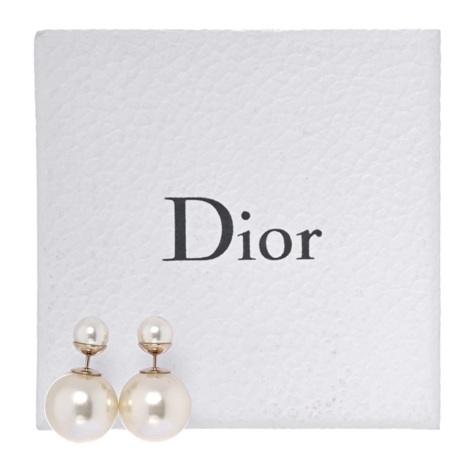 Christian Dior Pearl Mise En Dior Tribal Earrings 4 of 4