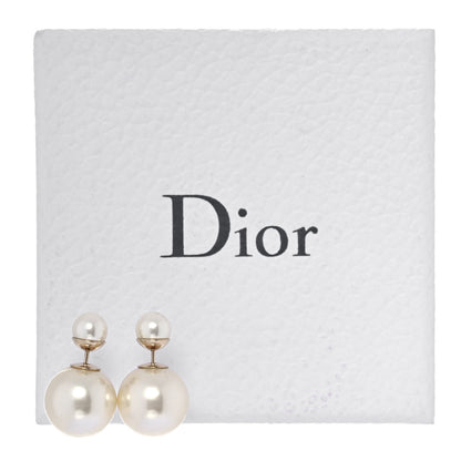 Christian Dior Pearl Mise En Dior Tribal Earrings 4 of 4