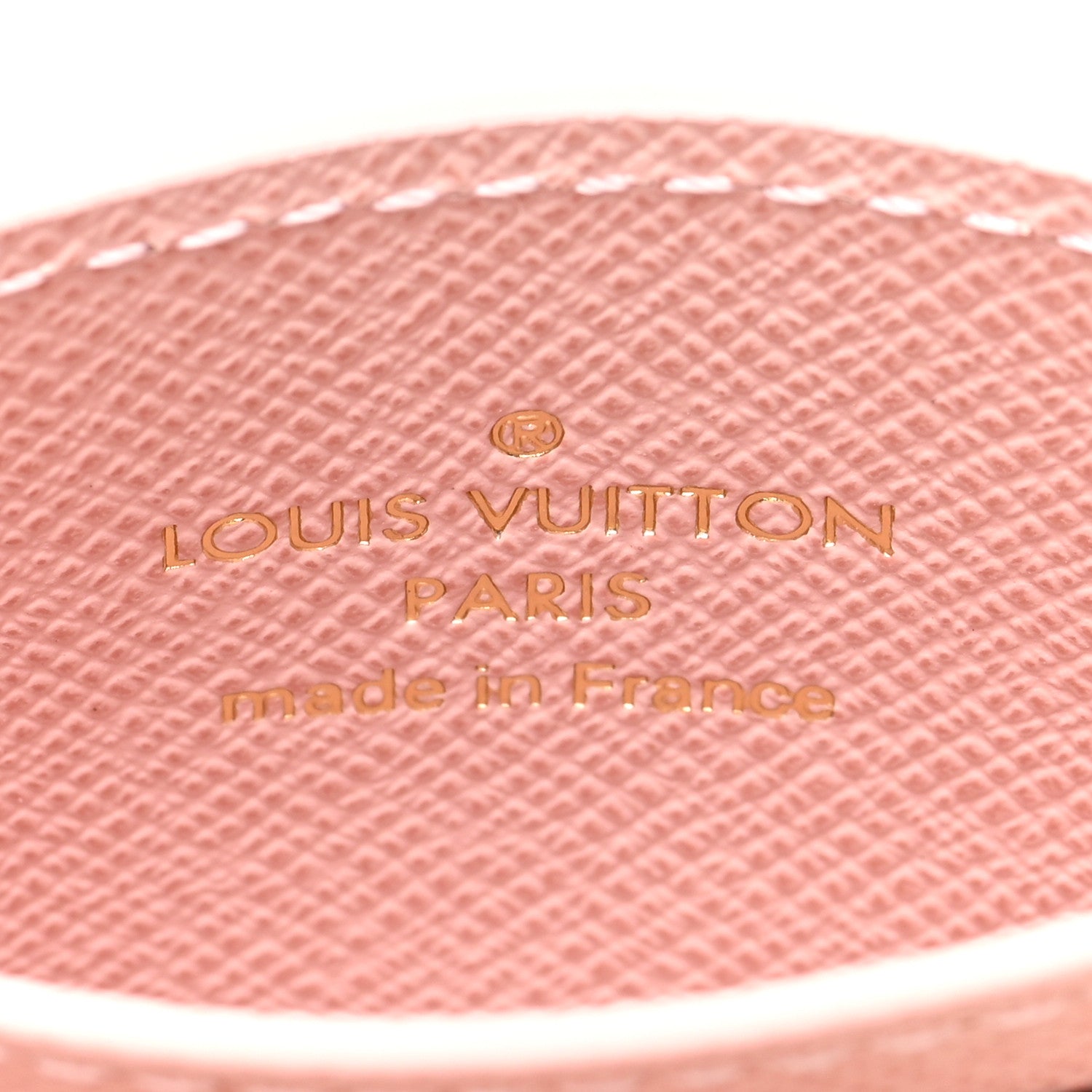 Louis Vuitton Monogram LV Charms Card Holder Rose Ballerine 6 of 6
