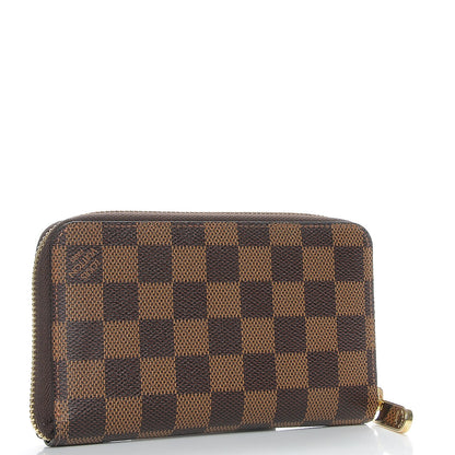 Louis Vuitton Damier Ebene Zippy Compact Wallet 3 of 8