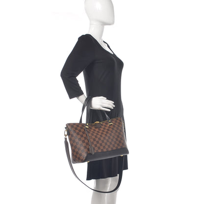 Louis Vuitton Damier Ebene Hyde Park Black 2 of 11