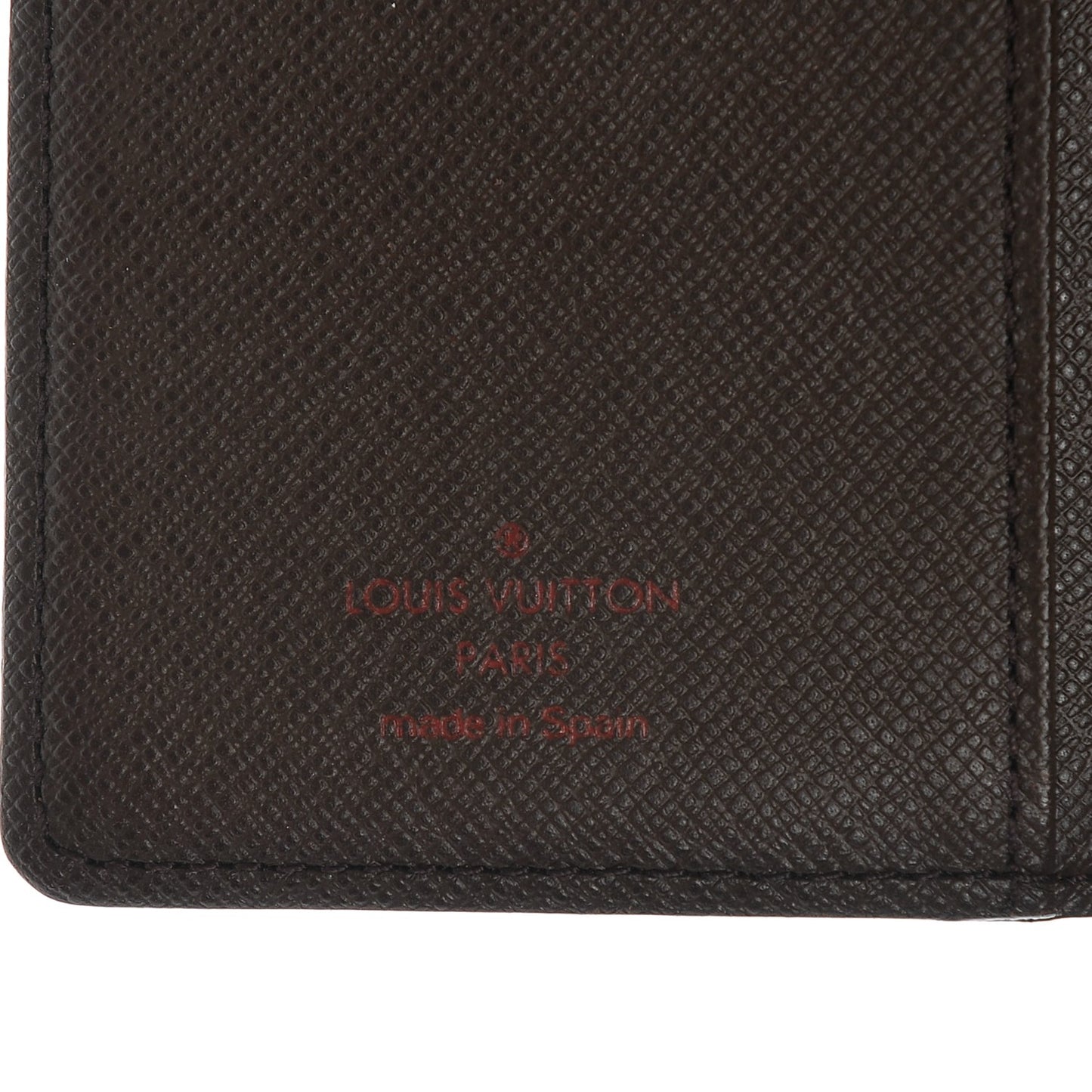 Damier Ebene Small Ring Agenda Cover