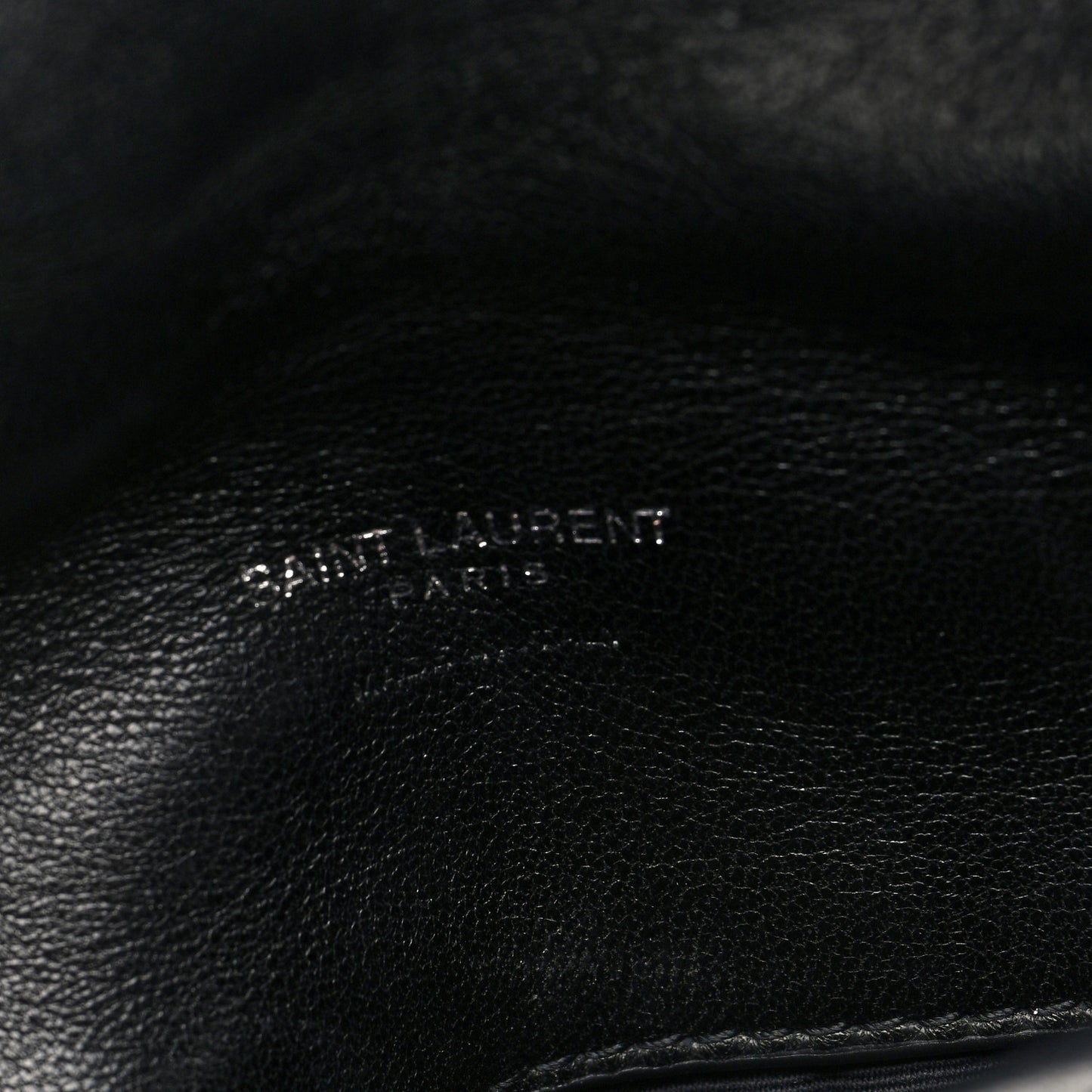 Lambskin Monogram Loulou Puffer Pouch Clutch Black