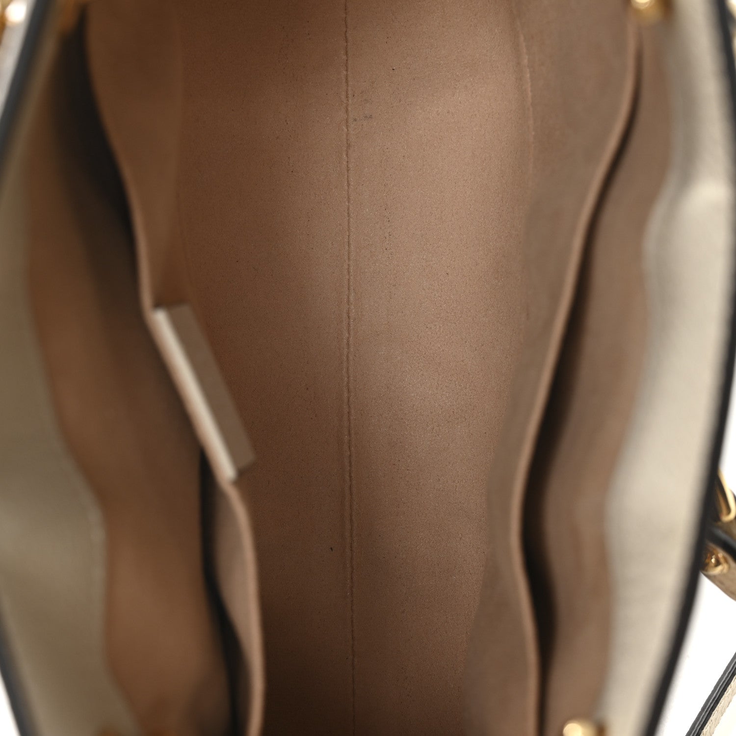 Gucci GG Supreme Monogram Flora Textured Calfskin Small Padlock Tote Beige Ebony Multicolor Mystic White 5 of 10