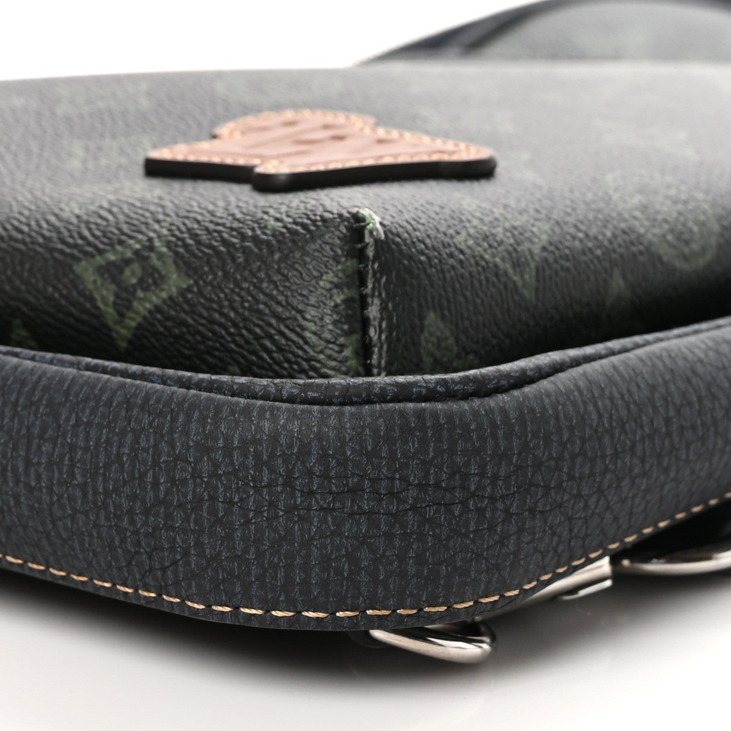 Louis Vuitton Monogram Record Fall Avenue Sling Bag Dark Green 9 of 9