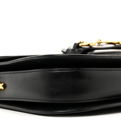 Gucci Azalea Calfskin Horsebit 1955 Shoulder Bag Black 9 of 16