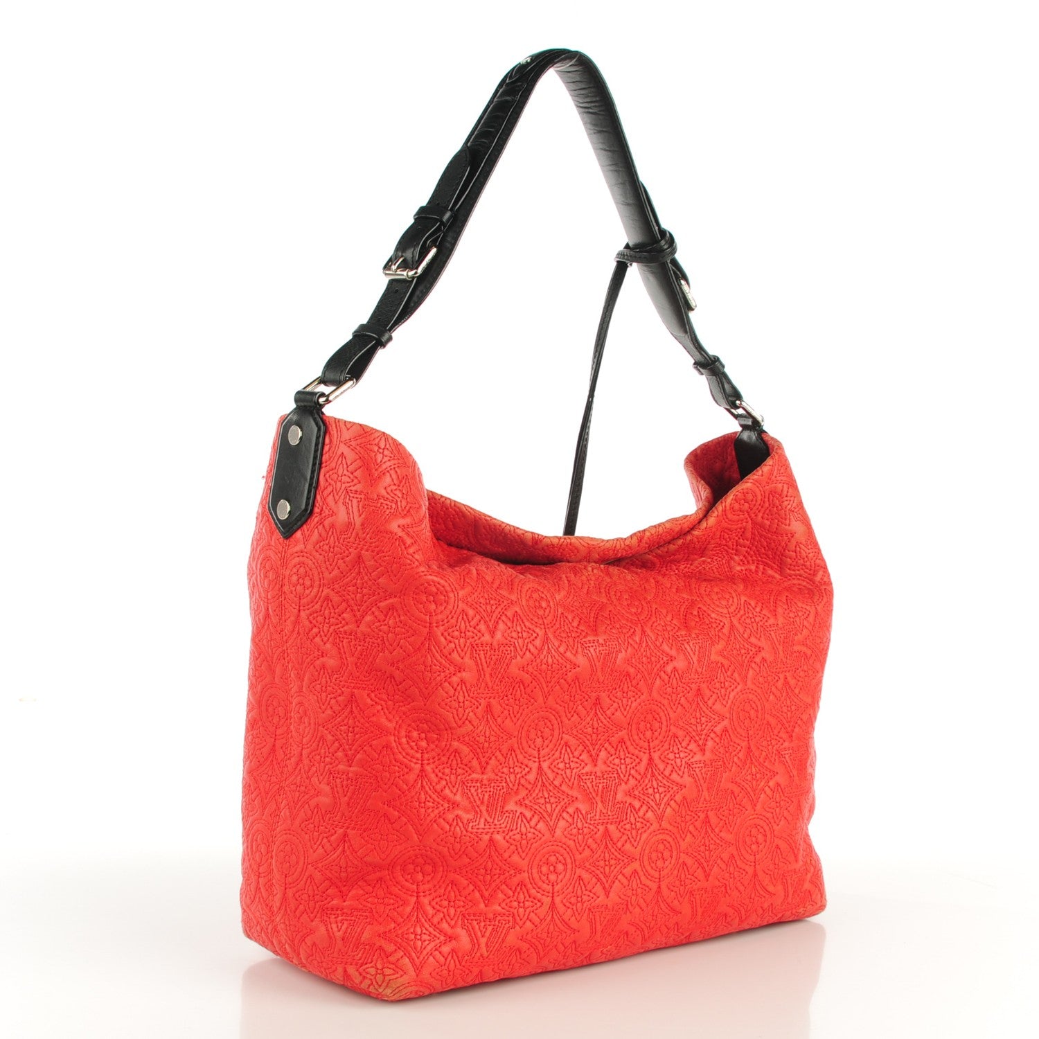Louis Vuitton Monogram Lambskin Antheia Hobo PM Corail 3 of 7