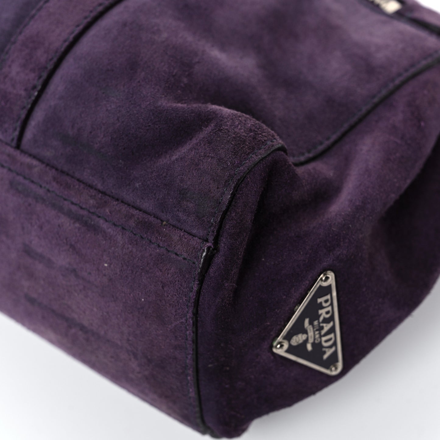 Scamosciato Foldover Pushlock Satchel Cina