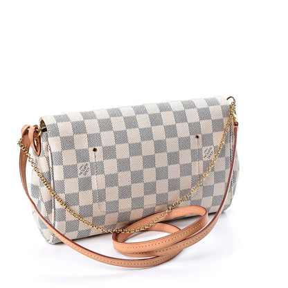 Louis Vuitton Damier Azur Favorite MM 2 of 8