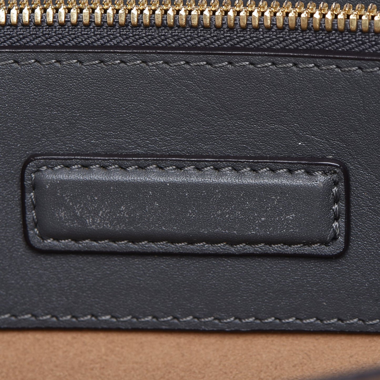 Grained Calfskin Medium Milla Tote Concrete Grey