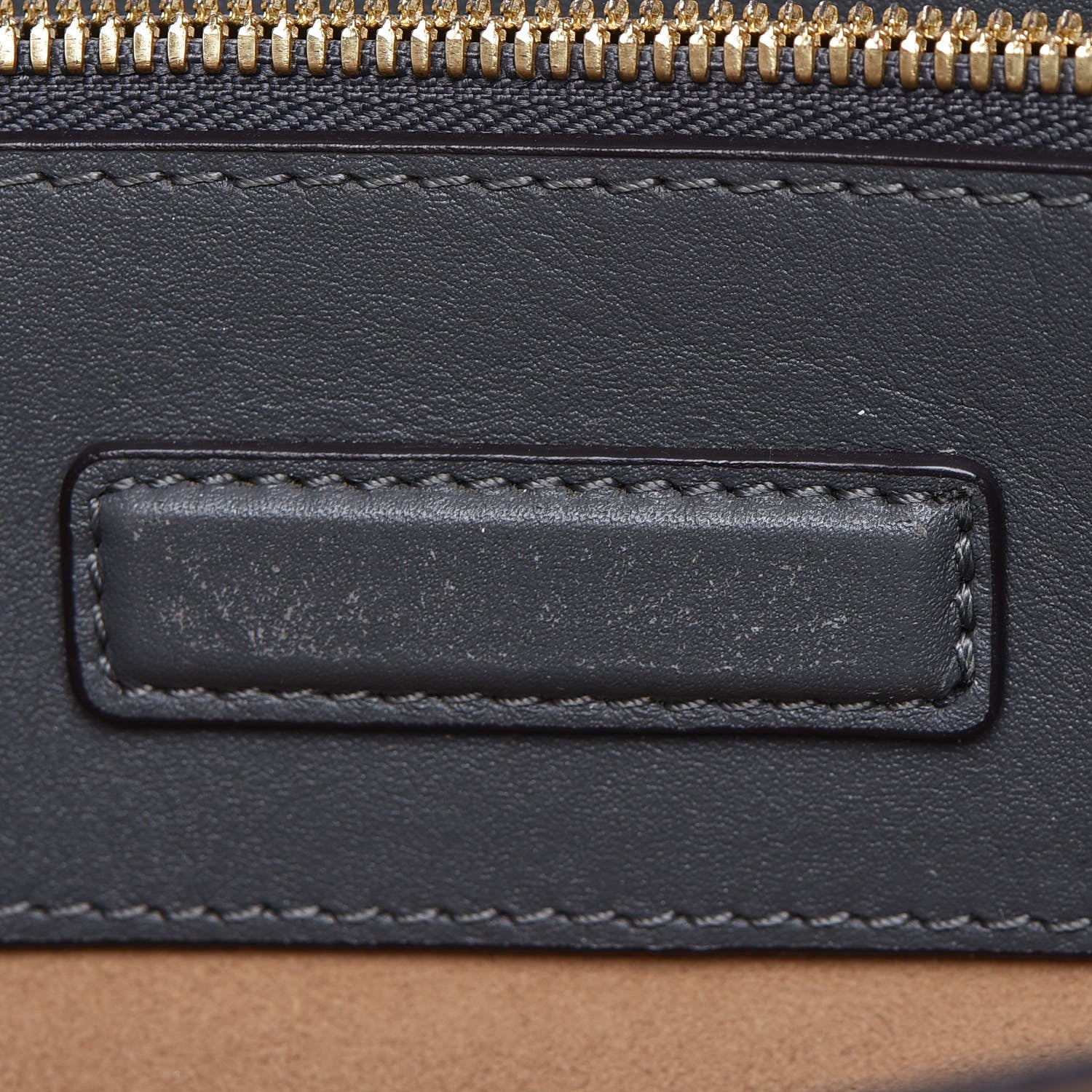 MCM Grained Calfskin Medium Milla Tote Concrete Grey 12 of 27