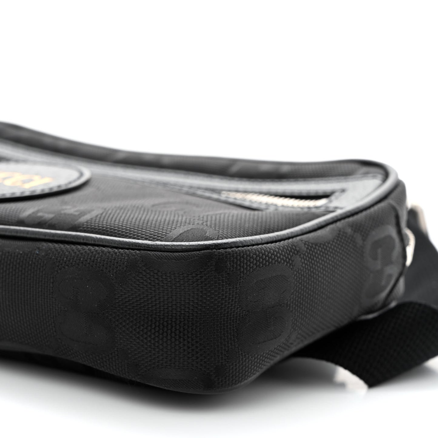 Econyl Nylon Monogram Off The Grid Belt Bag Black