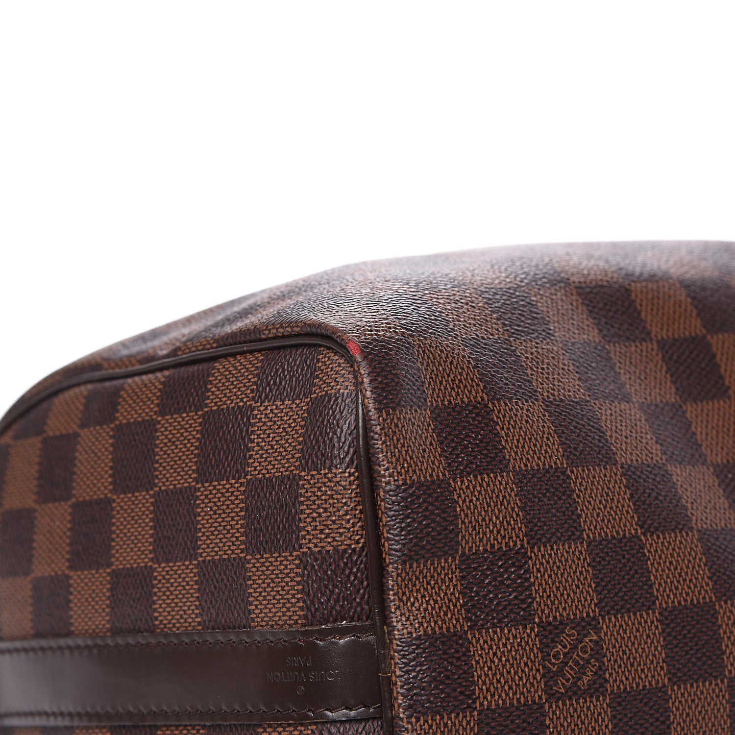 Louis Vuitton Damier Ebene Speedy Bandouliere 25 9 of 15