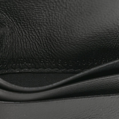 Balenciaga Calfskin Logo Wallet Black 7 of 8