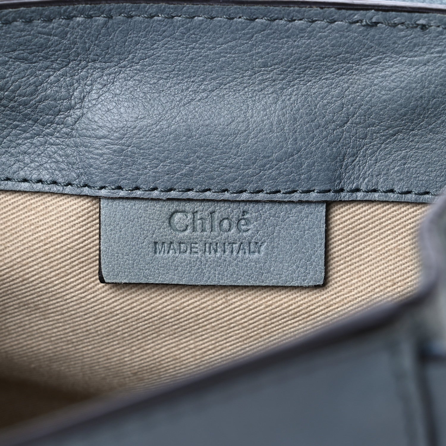 Chloe Suede Calfskin Mini Faye Backpack Washed Blue 5 of 19