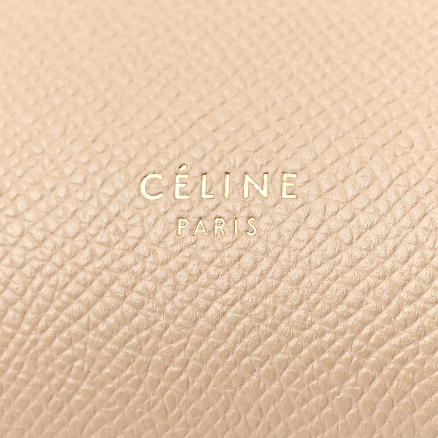 Grained Calfskin Micro Belt Bag Light Taupe