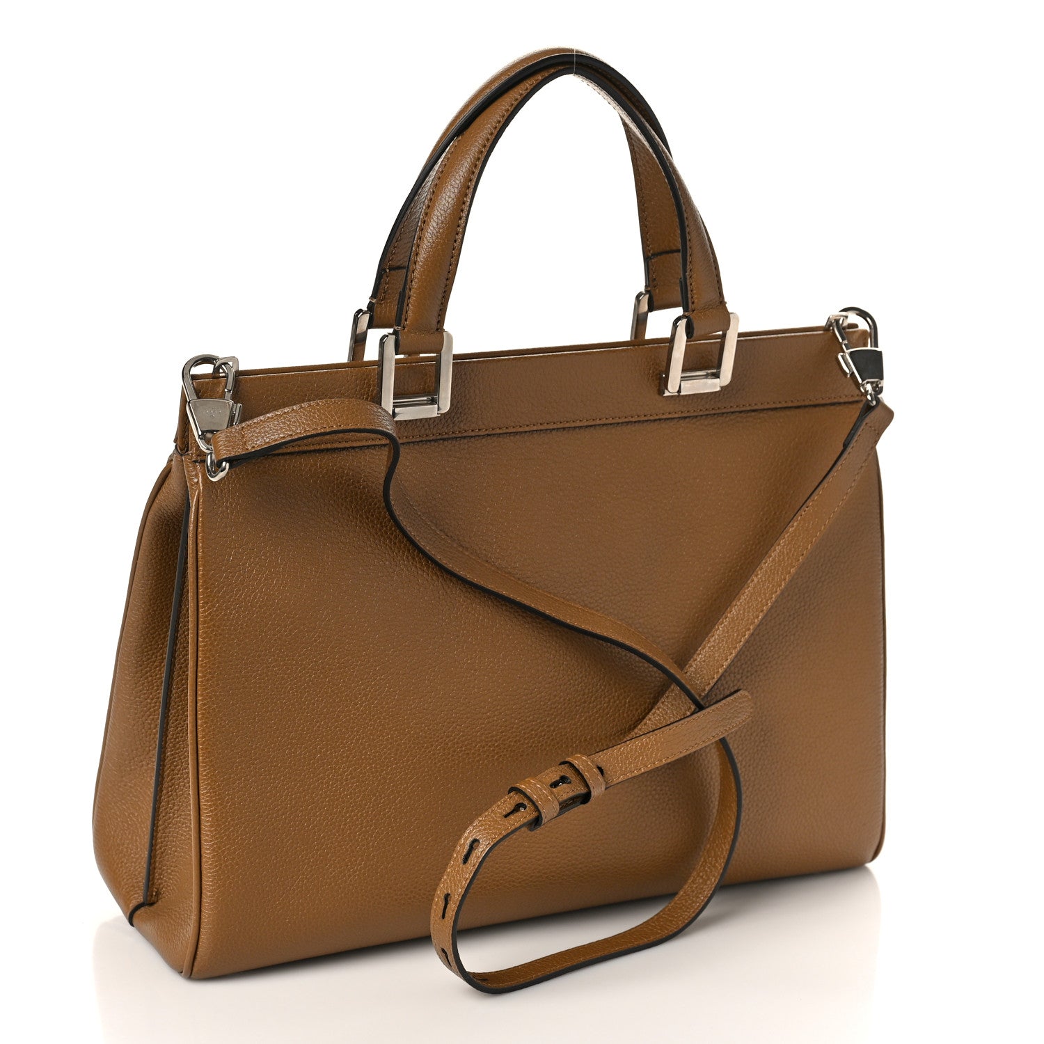 Gucci Grainy Calfskin Medium Zumi Top Handle Bag Friky Taupe 3 of 11