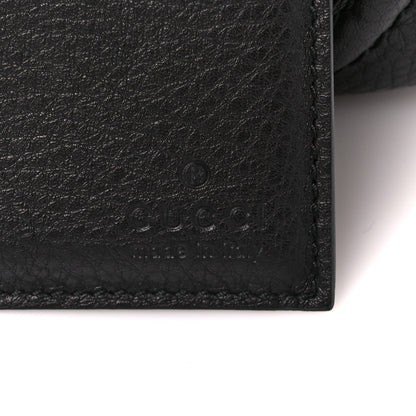 Gucci Calfskin Medium New Bamboo Top Handle Bag Black 11 of 15