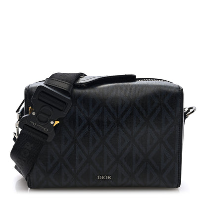 Christian Dior Canvas CD Diamond Lingot 22 Bag Black 1 of 9