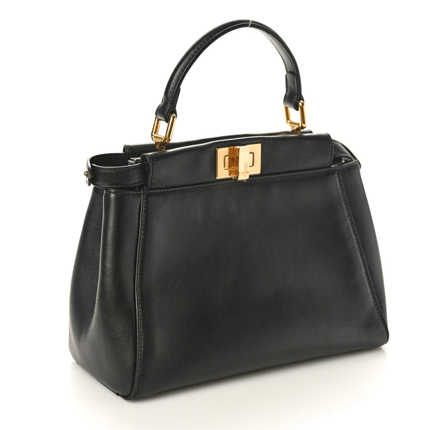 Nappa Mini Peekaboo Iconic Satchel Black