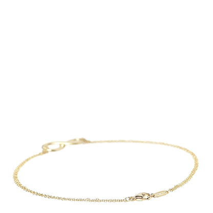 Tiffany 18K Yellow Gold Infinity Bracelet 3 of 6