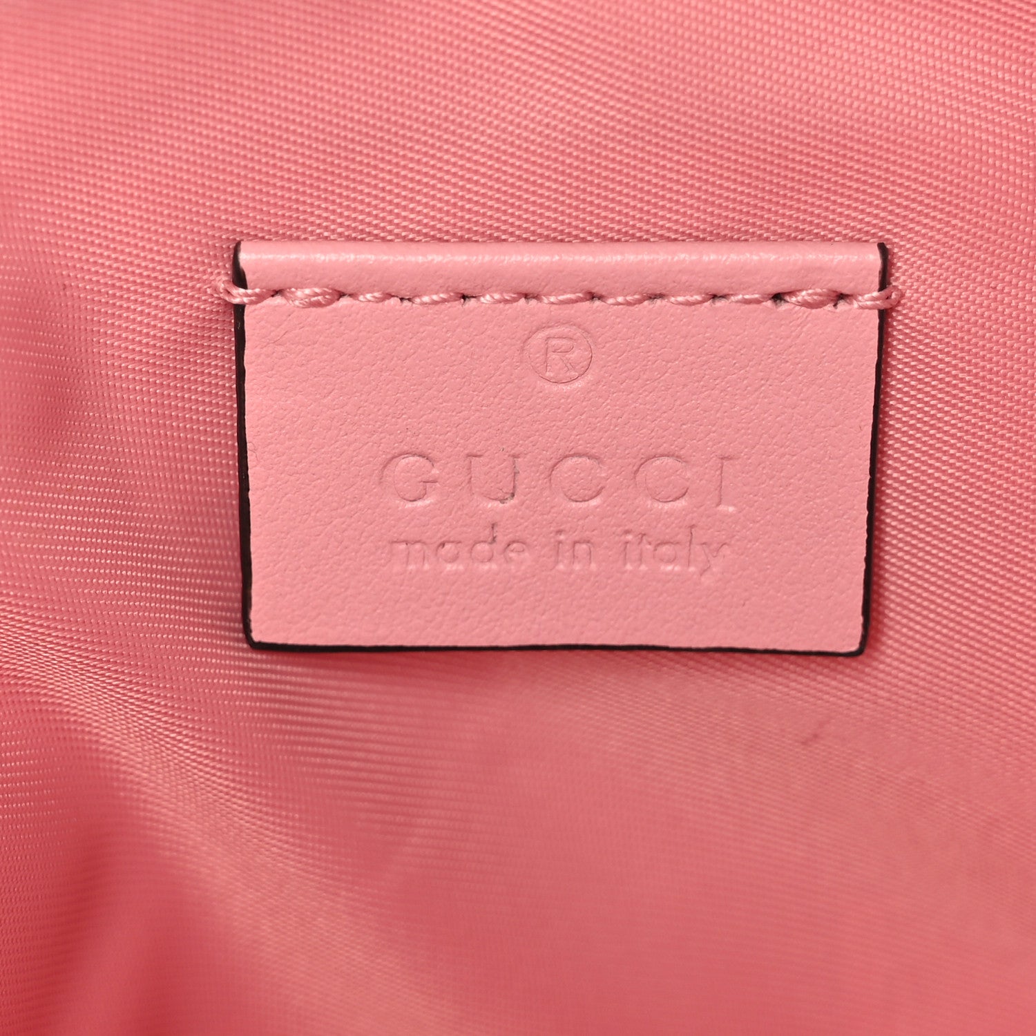 Gucci Calfskin Matelasse Large GG Marmont Pouch Cosmetic Case Wild Rose 6 of 9