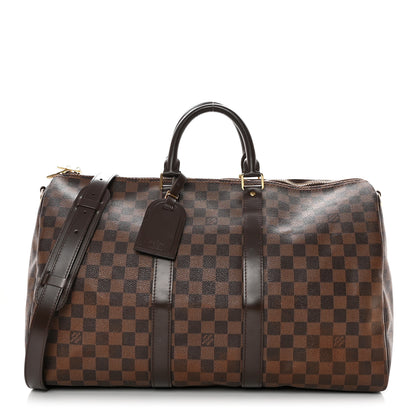 Louis Vuitton Damier Ebene Keepall Bandouliere 45 1 of 18