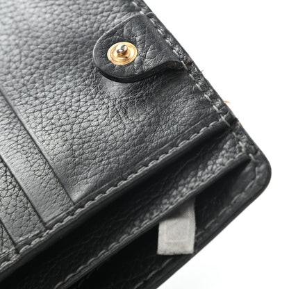 Chloe Grained Calfskin Marcie Square Wallet Black 13 of 19
