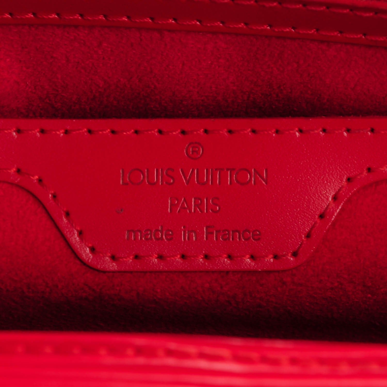 Louis Vuitton Epi Soufflot Rouge 6 of 7
